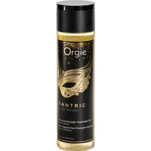 Orgie tantric love - érzéki masszázsolaj (200ml) - bio és natúr intim együttléthez