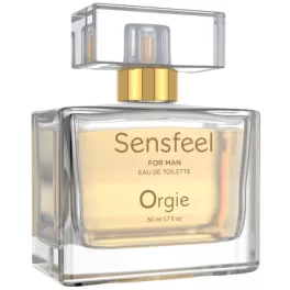Orgie sensfeel - feromon parfüm férfiaknak (50ml) - bio és natúr intim együttléthez