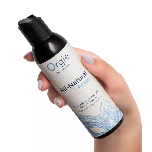 Orgie All Natural - vízbázisú síkosító gél (150ml)