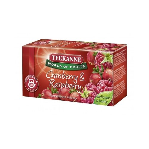 Teekanne red berries vörösáfonya-málna tea 20x2,25g 45 g