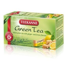 Teekanne zöld tea gyömbér-citrom 20x1,75g 35 g - bio és új hullámos étkezés