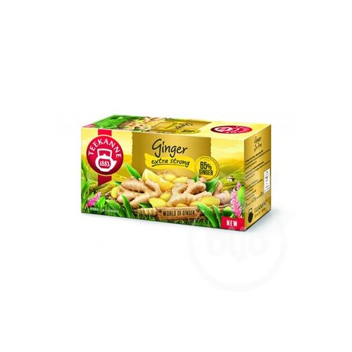Teekanne ginger extra strong citrom ízű gyömbér tea 35 g