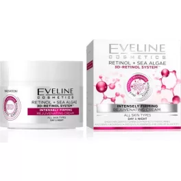Eveline 3d retinol intenzív feszesítő arckrém 50 ml - bio és natúr kozmetikumok