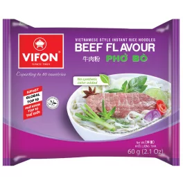 Vifon pho bo marhahús ízesítésű vietnámi instant tésztás leves 60g - bio és új hullámos étkezés