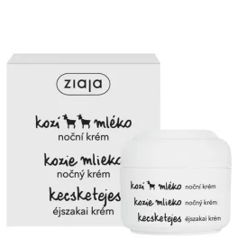 Ziaja kecsketejes éjszakai krém 50 ml - bio és natúr kozmetikumok