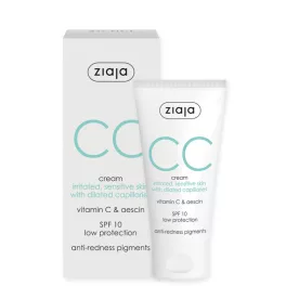 Ziaja cc krém érzékeny irritált kitágult hajszáleres bőrre 50 ml - bio és natúr kozmetikumok