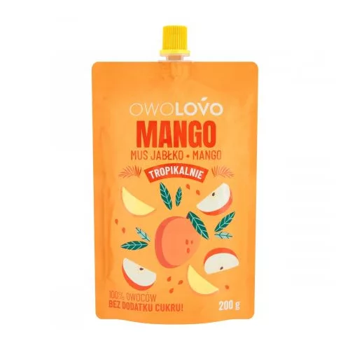 Owolovo gyümölcspüré alma-mangó 200 g