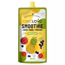   Owolovo gyümölcspüré alma-ananász-feketeribizli smoothie 200 g