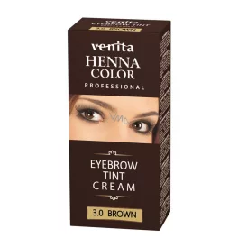 Henna Color tartós szempilla és szemöldök krémfesték barna 15 g - bio és natúr kozmetikumok