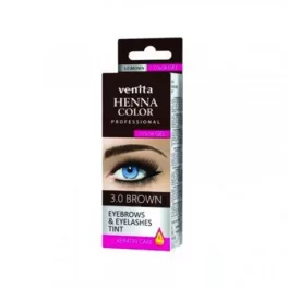 Venita henna color gyógynövényes szemöldök festék 3.0 barna 15 g - bio és natúr kozmetikumok