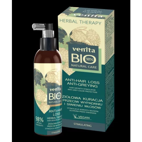 Venita bio hajhullás és őszüllés elleni hajelixír 2:1-ben 200 ml - bio és natúr kozmetikumok