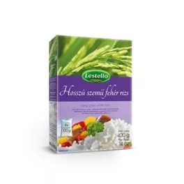 Lestello - hosszú szemű fehér rizs 400g - bio és új hullámos étkezés