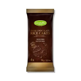 Lestello étcsokoládés puffasztott rizstallér 72 g - bio és új hullámos étkezés