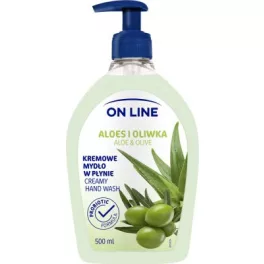 On Line folyékony krémszappan aloe vera és olíva 500 ml