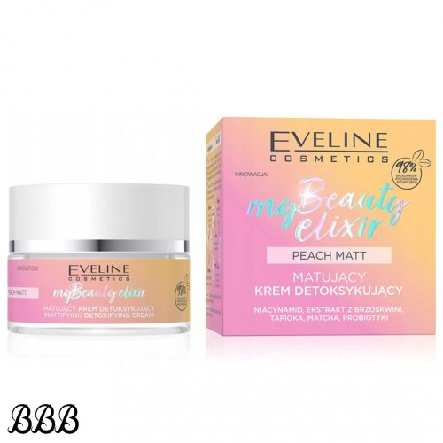 Eveline my beauty elixir mattító, detoxikáló arckrém 50 ml