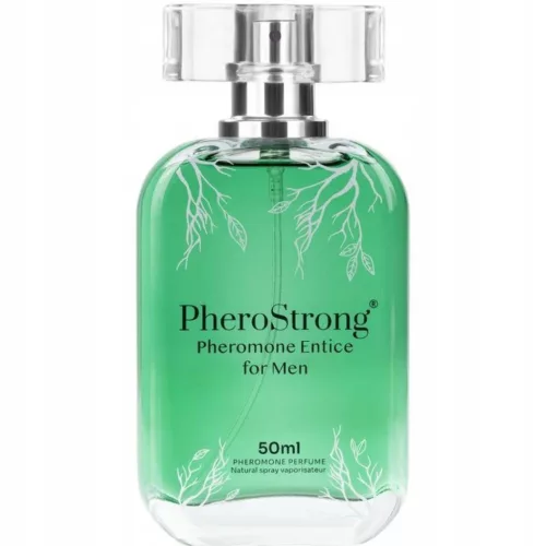 Pherostrong entice - feromonos parfüm férfiaknak (50ml) - bio és natúr intim együttléthez