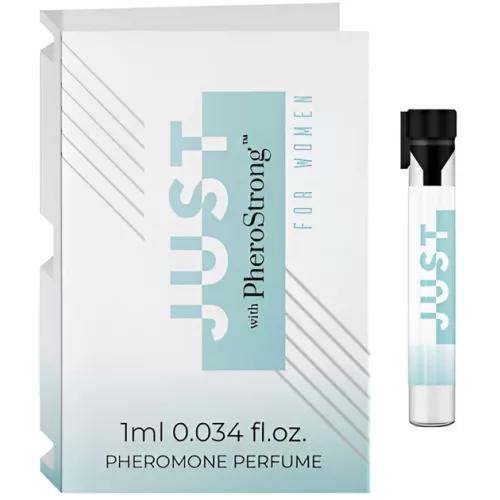 Pherostrong just- feromon parfüm nőknek (1ml) - bio és natúr intim együttléthez