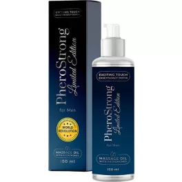 Pherostrong limited edition - masszázsolaj férfiaknak (100ml) - bio és natúr intim együttléthez