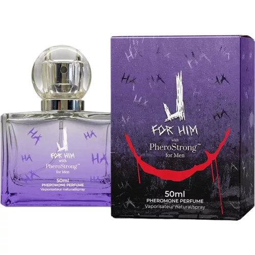 Pherostrong j for him - feromon parfüm férfiaknak (50ml) - bio és natúr intim együttléthez