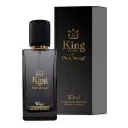 Pherostrong king - feromonos parfüm férfiaknak (50ml) - bio és natúr intim együttléthez
