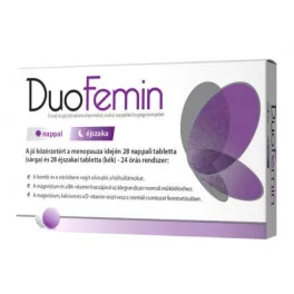 Duofemin étrendkiegészítő tabletta 28+28 56 db - bio és vegán étrendkiegészítők
