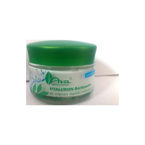 Ava hyaluron bőrfiatalító és hidratáló arckrém 50 ml