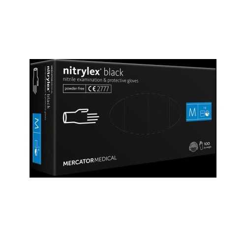 NITRYLEX BASIC A100 BLUE - nitril púdermentes kék vizsgálókesztyű XS #ZMM