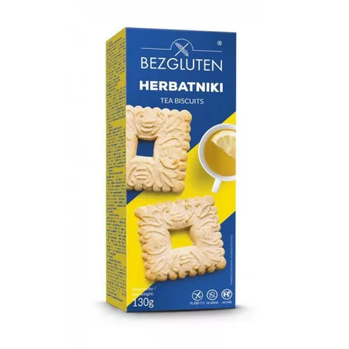 Bezgluten gluténmentes teasütemény 130 g - bio és új hullámos étkezés