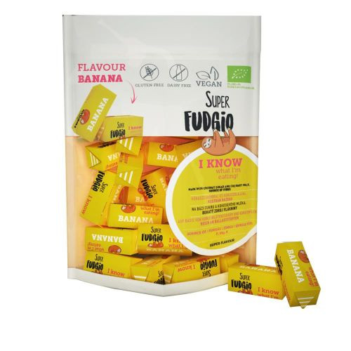 Super fudgio bio tejmentes banános karamella 150 g