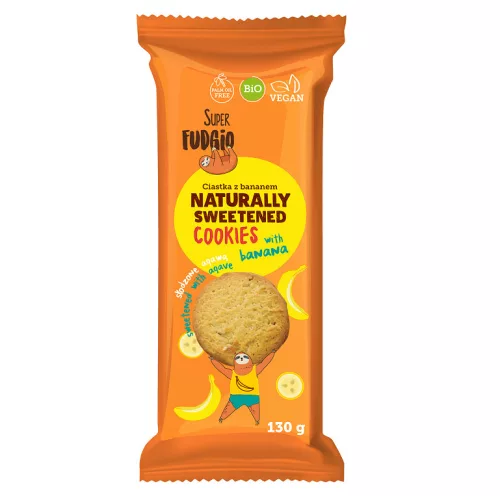 Fudgio banános sütemény bio 130g