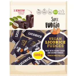 Super fudgio bio vegán karamella édesgyökeres 100 g