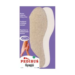 Pedibus talpbetét gyapjú 41-42 1 db - bio és natúr kozmetikumok