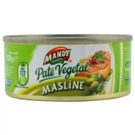 Mandy növényi pástétom olivás 120 g - bio és új hullámos étkezés
