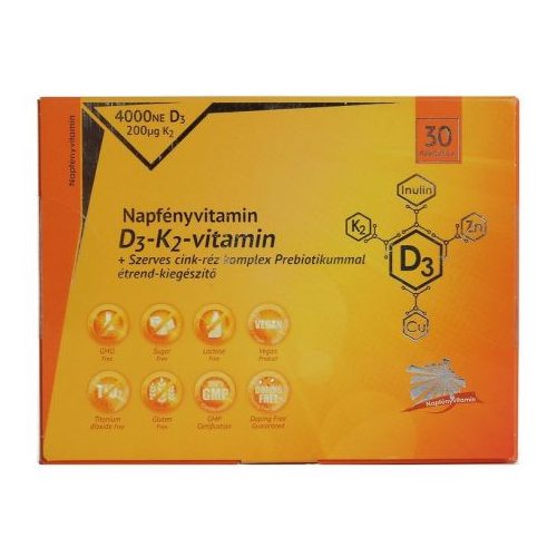 Napfény V.D3-K2-Vitamin 30 db