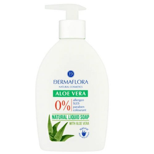 Dermaflora 0% folyékony szappan aloe vera 400 ml