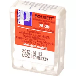 Politur polisett édesítő tabletta 140 db - bio és új hullámos étkezés