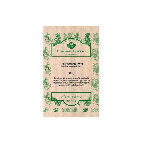 Herbária borsosmentalevél tea 30 g