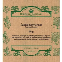 Herbária édesköménytermés tea 50 g - bio és vegán étrendkiegészítők