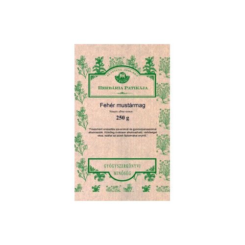 Herbária fehér mustármag tea 250 g