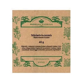 Herbária máriatövistermés tea 40 g - bio és vegán étrendkiegészítők