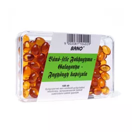 Bánó fokhagyma-galagonya-fagyöngy kapszula 100 db - bio és vegán étrendkiegészítők