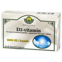 Herbária D3 vitamin 2000 NE kapsz. 60 db 60 db
