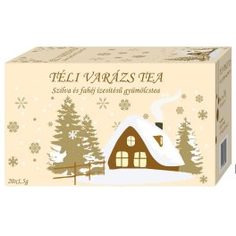 Herbária téli varázs szilva-fahéj ízű tea 20x1,5g 30 g - bio és új hullámos étkezés