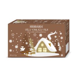 Herbária téli varázs alma-fahéj ízű tea 20x1,5g 30 g - bio és új hullámos étkezés