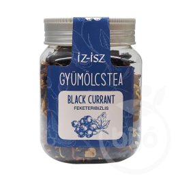 Íz-isz gyümölcstea feketeribizlis 120 g - bio és új hullámos étkezés