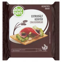 Abonett extrudált kenyér korpás 100 g - bio és új hullámos étkezés