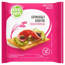 Abonett extrudált kenyér köleses gluténmentes 100 g - bio és új hullámos étkezés