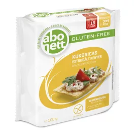 Abonett extrudált kenyér lenmaggal gluténmentes 100 g - bio és új hullámos étkezés