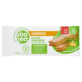Abonett sandwich sajtos-snidlinges 26 g - bio és új hullámos étkezés