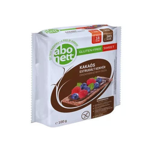 Abonett extrudált kenyér kakaós gluténmentes 100 g